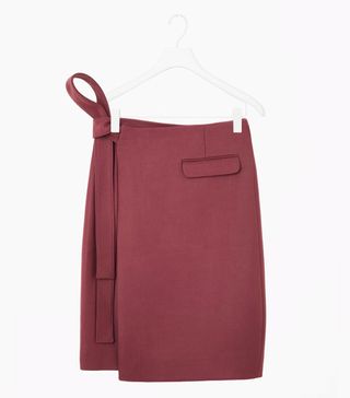 COS + Rounded Wrap Skirt