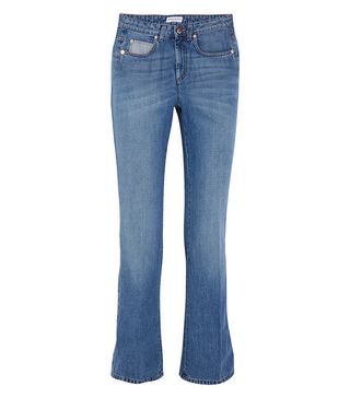 Sonia Rykiel + Mid-Rise Straight-Leg Jeans