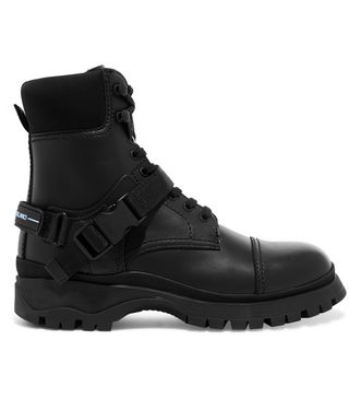 Prada + Technical Lace-Up Boots