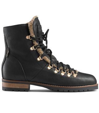 Russell & Bromley + Warm Lined Lace Up Boot
