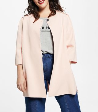 Violeta by Mango + Unstructured Button Coat