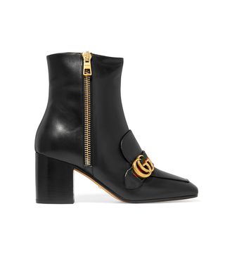 Gucci + Leather Ankle Boots