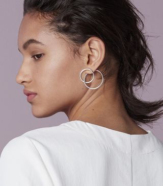 Finery + Ossom Double Circle Earrings