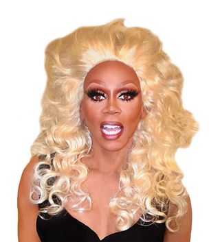 Party City + RuPaul Polished Platinum Wig