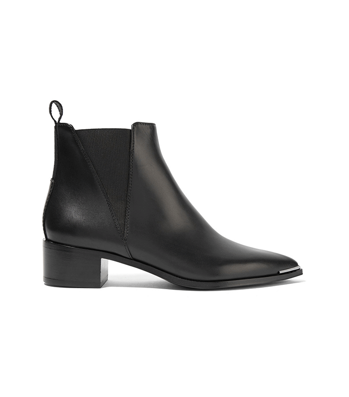 Acne Studios + Jensen Leather Ankle Boots