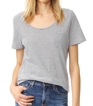 Chinti and Parker + Fine Stripe Tee