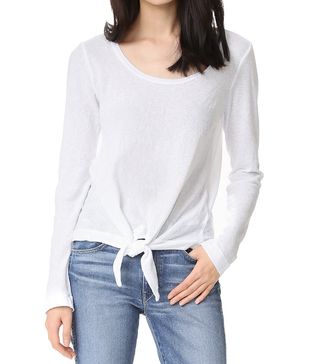 Splendid + Heathered Thermal Shirt