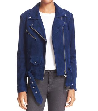 Veda + Jayne Suede Moto Jacket