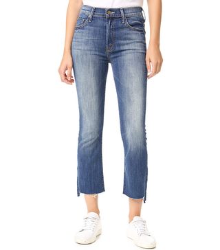 Mother + The Insider Crop Step Fray Jeans