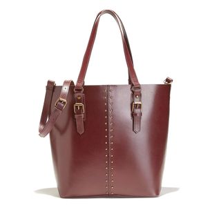 La Redoute Collections + Leather Shopper With Inner Pouch