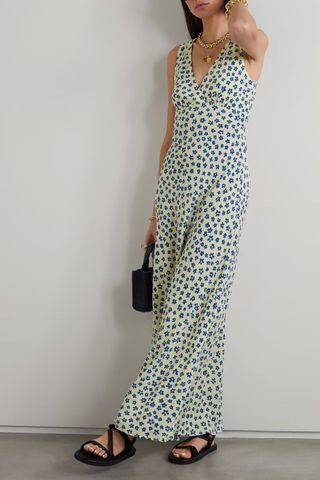 Faithfull the Brand + Acacia Floral-Print Crepe De Chine Maxi Dress