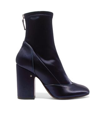 Laurence Dacade + Melody Stretch-Satin Boots