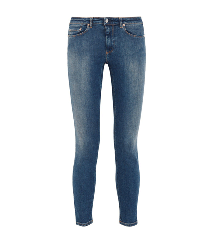 Acne Studios + Skin 5 Mid-Rise Skinny Jeans