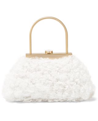 Cult Gaia + Estelle Mini Faux Shearling Tote