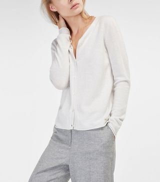 Massimo Dutti + Cashmere Cardigan