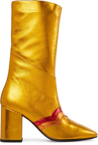MR by Man Repeller + I'm Here to Party Metallic Leather Boots