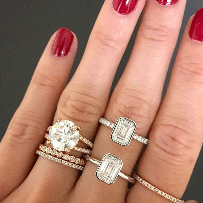 How to Make Your Engagement Ring Look Double the Size Who What Wear