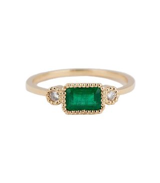 Jennie Kwon Designs + Emerald Lexie Ring