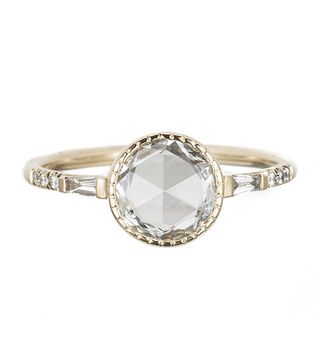 Jennie Kwon Designs + Round RC Diamond Baguette Ring