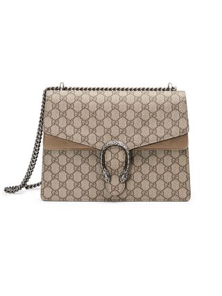 Gucci + Dionysus GG Supreme Canvas Shoulder Bag