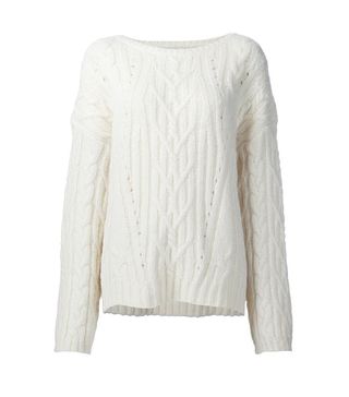 Nili Lotan + Cable Knit Jumper