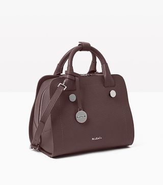 Max & Co. + Leather Boston Bag