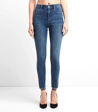 Gap + Super High Rise 360 Stretch Jeans in Medium Indigo