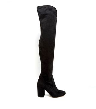 ASOS + KATCH UP Stretched Over the Knee High Heel Boots Heeled Boots