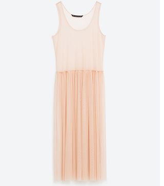 Zara + Tulle Sleeveless Dress