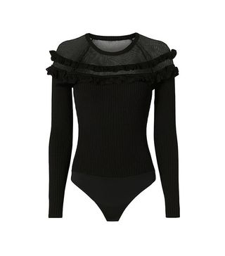 Intermix Exclusive + Mary Ruffle Knit Bodysuit