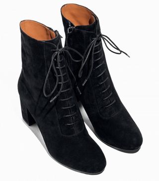 & Other Stories + Lace-up Suede Boots