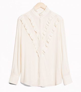 & Other Stories + Frilly Blouse
