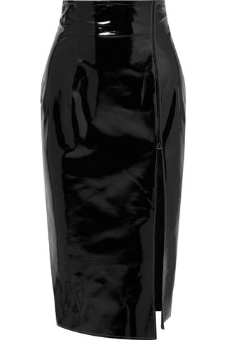 16Arlington + Patent-Leather Pencil Skirt