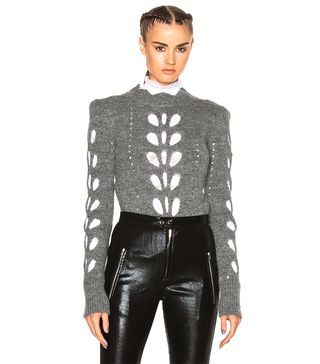 Isabel Marant + Ilia Openwork Knit Sweater