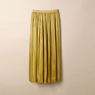 Tibi + Pleated Flume Skirt