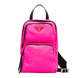 Prada + Nylon One-Shoulder Backpack