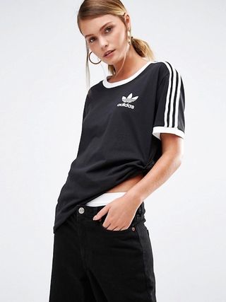 Adidas Originals + California Three Stripe T-Shirt