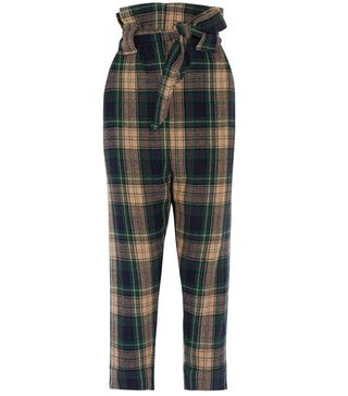 Vivienne Westwood + New Kung Fu Tartan Wool-Blend Tapered Pants