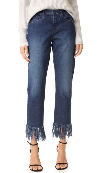 3x1 + WM3 Crop Fringe Jeans