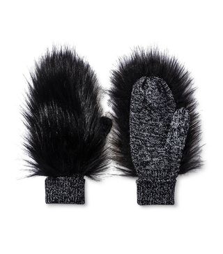 Who What Wear + Fur Mittens