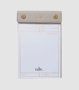 The Daily Edited + Mist Gray Message Pad