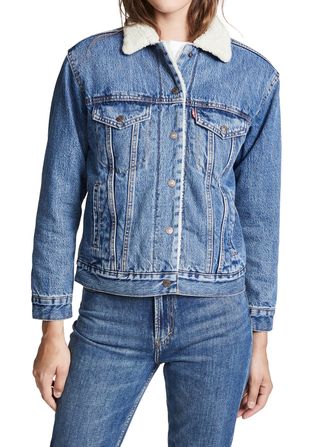 Levi's + Ex-Boyfriend Sherpa Trucker Jacket