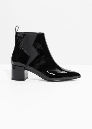 & Other Stories + Patent Leather Boots