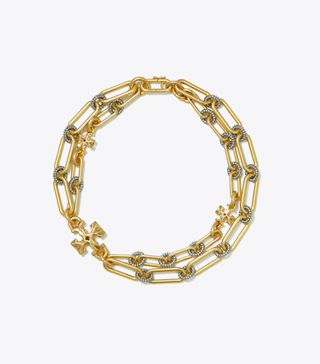 Tory Burch + Roxanne Chain Layered Necklace