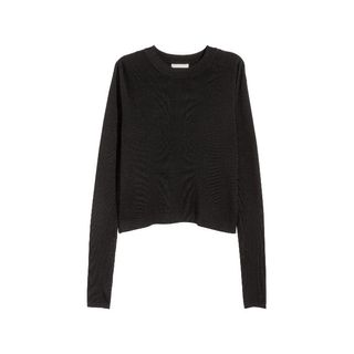 H&M + Ribbed Wrapover Sweater