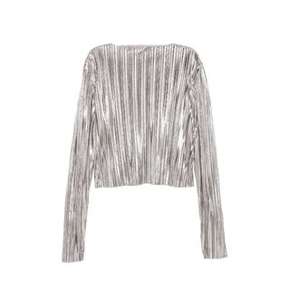 H&M + Pleated Top
