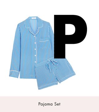 Equipment + Lillian Striped Washed-Silk Pajama Set