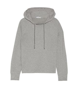James Perse + Cotton-Blend Jersey Hooded Top