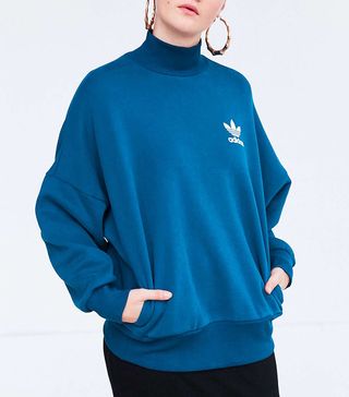 Adidas + Tech Steel Mock Neck Sweatshirt