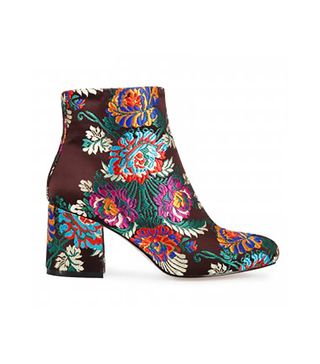 Ego Louisa + Floral Print Multi Color Ankle Boot